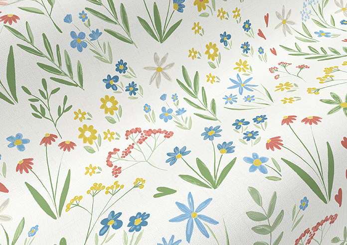 Scandi Meadow, Springtime - Twist&Fit Roller Blind - Image 4